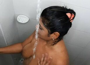 Girls taking showers naked