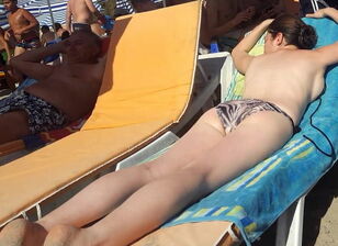 Miami beach topless